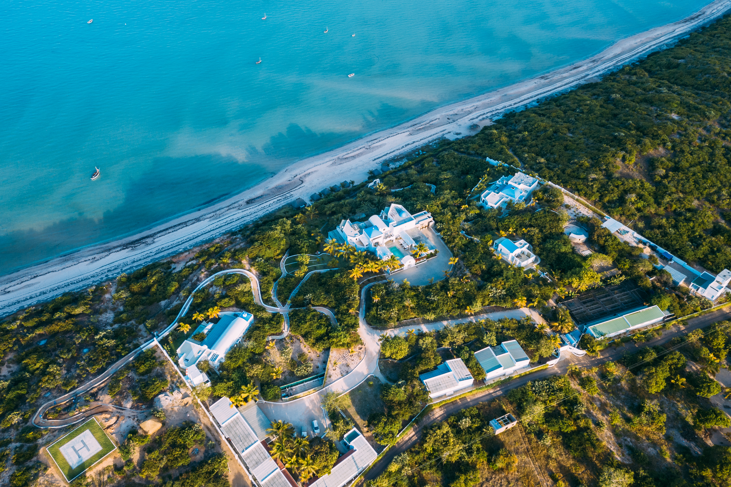 Santorini Mozambique - Aerial - 2500px